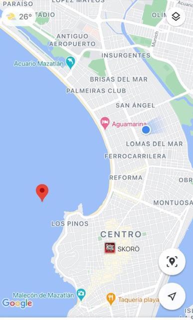 Willa Casa Brisa Y Departamentos! A 3 Min La Playa&Malecon Mazatlán Zewnętrze zdjęcie
