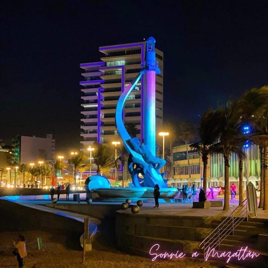 Willa Casa Brisa Y Departamentos! A 3 Min La Playa&Malecon Mazatlán Zewnętrze zdjęcie